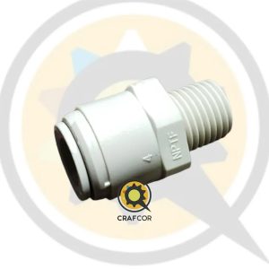 Acople rápido adaptador rosca macho 1/4¨ x 3/8¨ (reguladores etc)