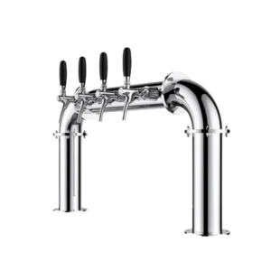 PILON ARCO 4 CANILLAS, ACERO INOXIDABLE TALOS