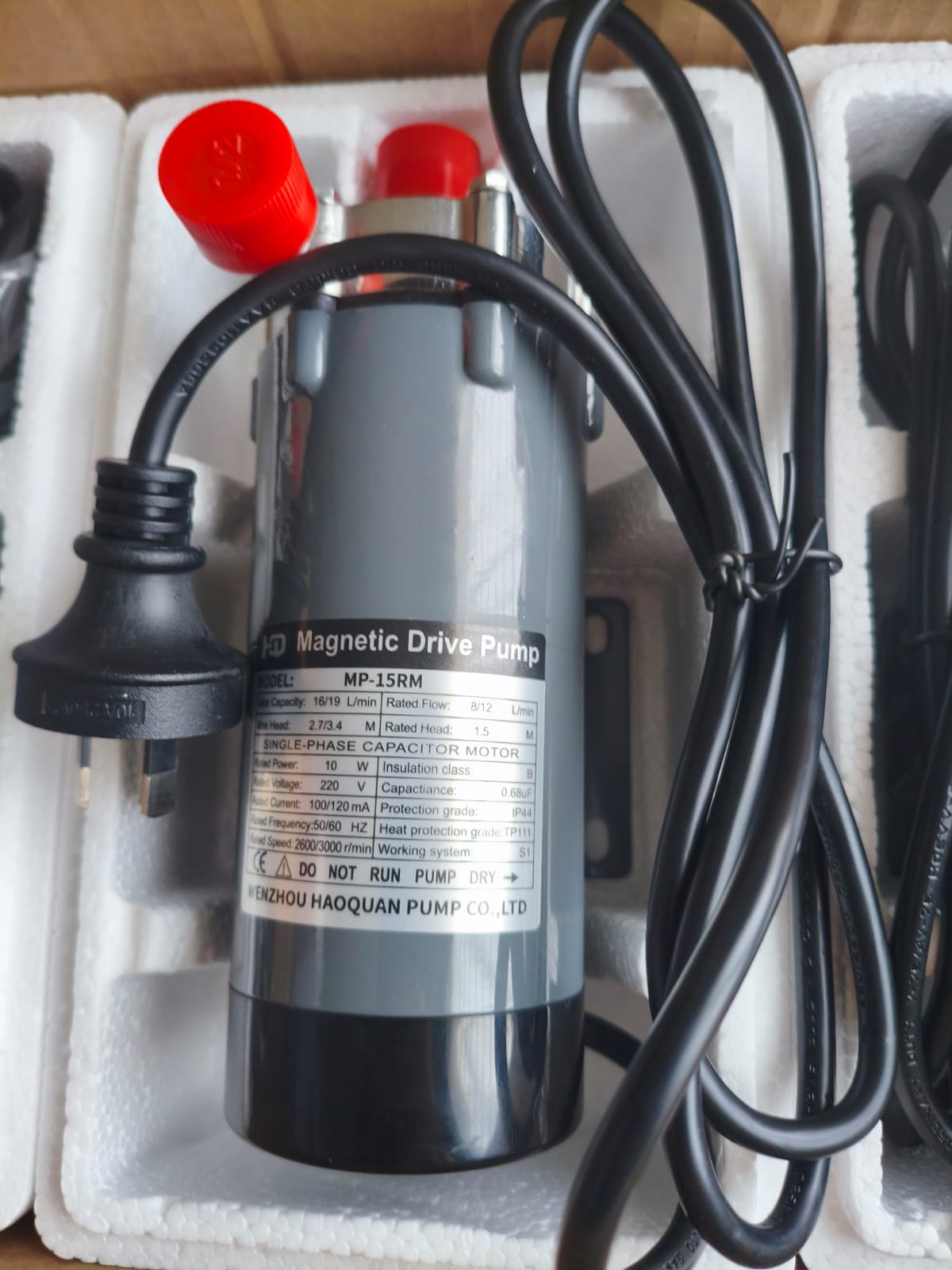 BOMBA MAGNETICA MP 15RM